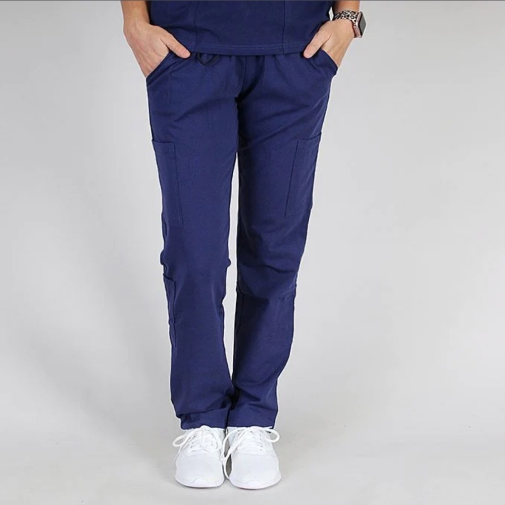 BeneFIT Medical Helix Navy Blue Scrub Bottoms XS